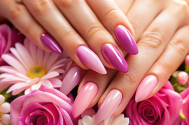 nails, manicure, nail, fingernails, woman, paint, cosmetics, fashionable, pedicure