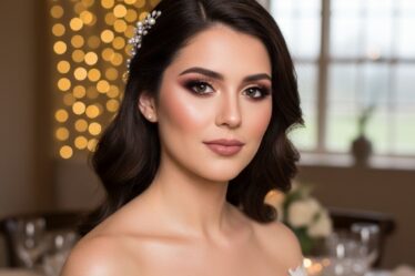 makijaż na wesele dla brunetek