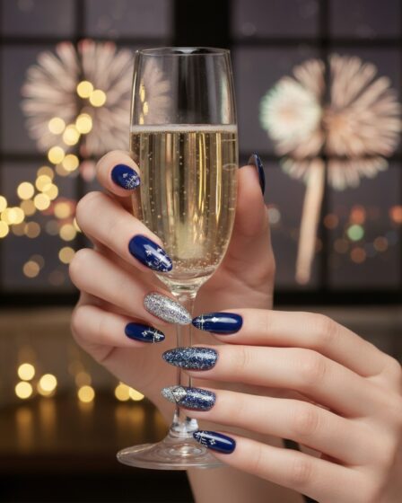 Paznokcie na Sylwestra i Nowy Rok 2026 - jaki manicure na Sylwestrową imprezę zrobić? Trendy, inspiracje, stylizacje