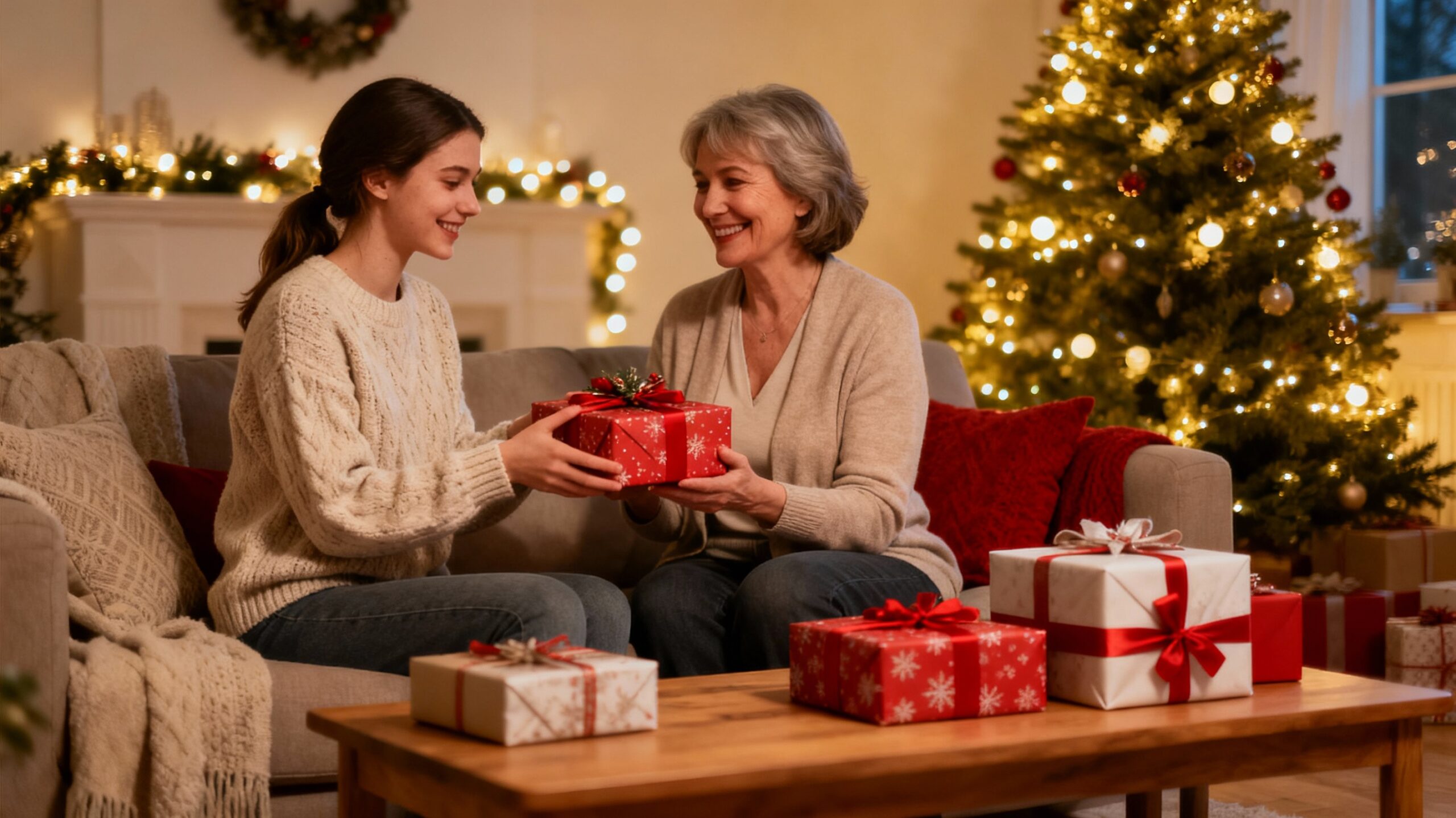 Najlepsze pomysły na prezent na święta dla mamy - pomysły na prezenty świąteczne dla mamy 2025