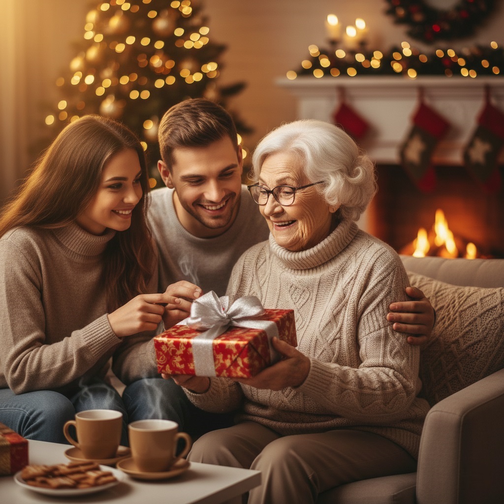 Pomysł na prezent na święta Bożego Narodzenia dla babci - jaki prezent dla babci