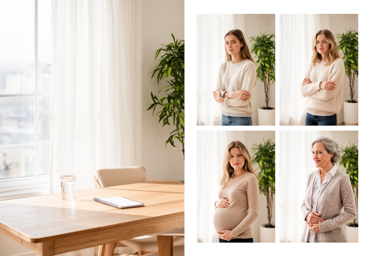 Zmiany hormonów kobiecych w różnych etapach życia
