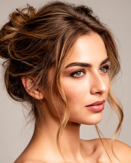 Messy bun – luźny kok z naturalnym wykończeniem